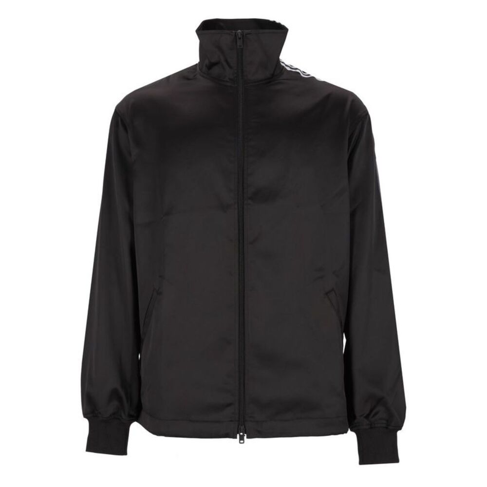 Adidas Y-3 Women Satin Training Jacket With Shaded S Stripes